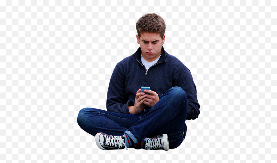 Man Texting - Youth Mental Health In Coronavirus Png,Texting Png