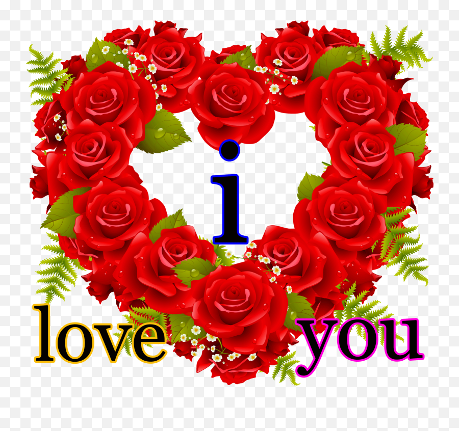 I Love You Images Wallpaper Pics Hd Download - Rose Love Love You Photo  Download Png,Rose Flower Png - free transparent png images 