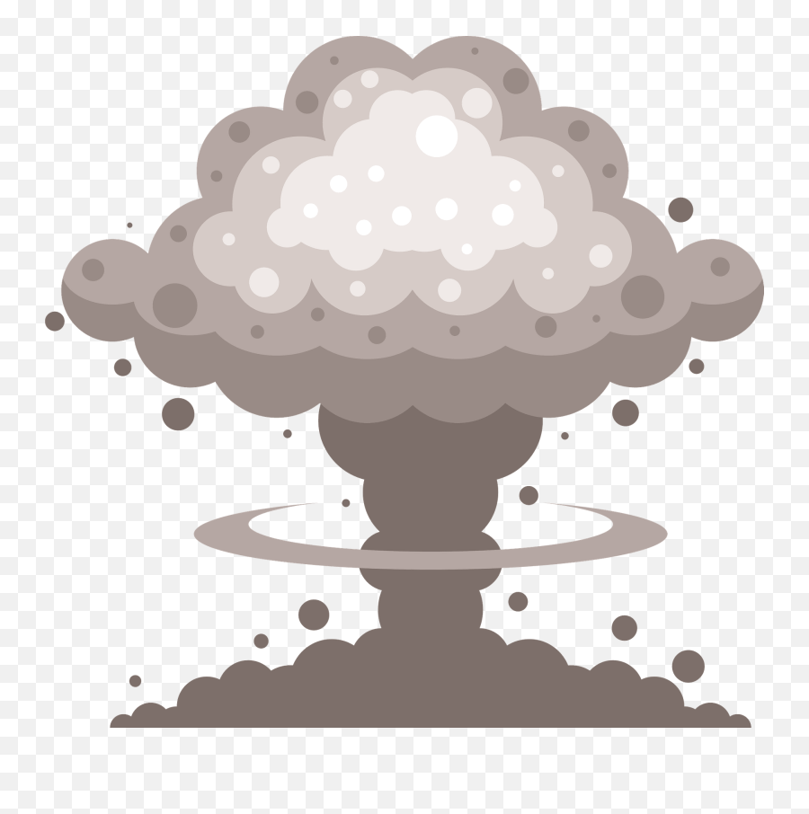 Explosion Mushroom Cloud Clipart Free Download Transparent - Illustration Png,Explosion Transparent