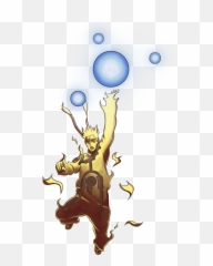 Clustered Rasengan - Naruto Bijuu Mode Planet Drawing png
