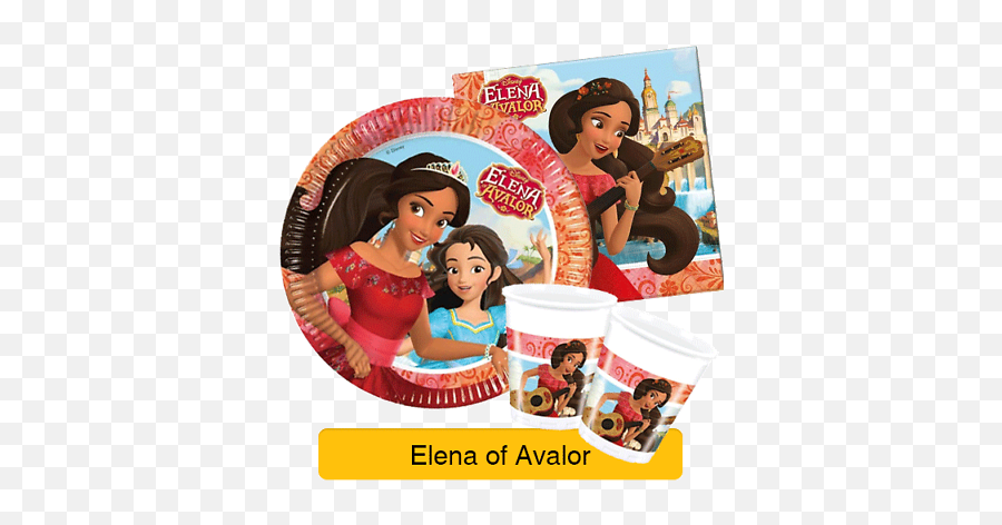 Disney Princess Elena Of Avalor Birthday Party Tableware Supplies Decorations Ebay - Elena Of Avalor Png,Elena Of Avalor Png