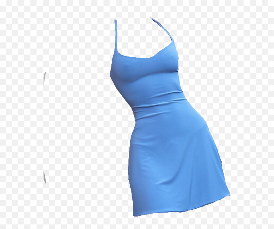 Blue Dress Polyvore Moodboard Filler Cute Short Dresses - Aesthetic Blue Party Dress Png,The Thing Png