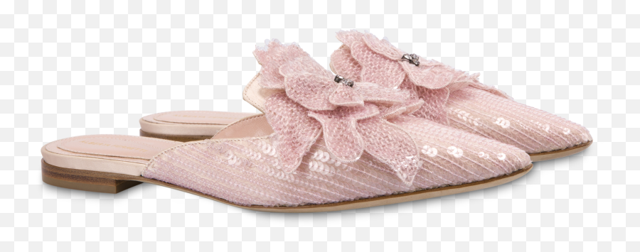 Mules With Pink Sequins - Sandal Png,Sequins Png