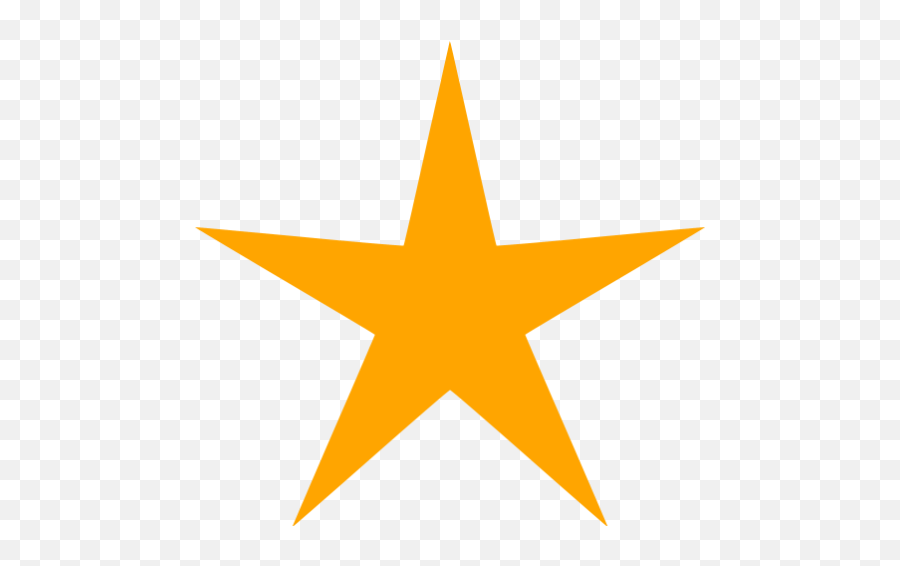 Orange Star 3 Icon - Yellow Star Png,Orange Star Png