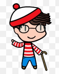 Clipart Royalty Free Stock Walfas Waldo - Cartoon Png,Waldo Png
