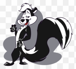 Library Of Skunk Reading A Book Jpg Transparent Download Png - Pepe Le Pew Png,Skunk Transparent