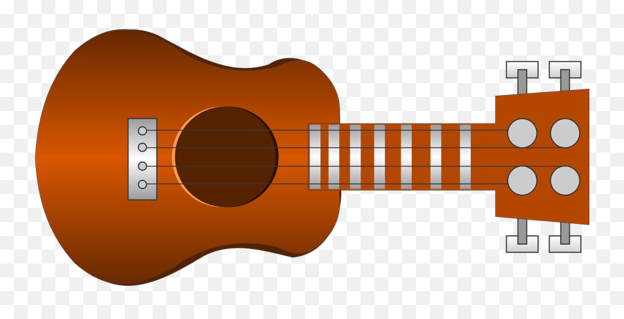 Guitare Banjo Music Country Western - Things With Color Brown Clipart Pencil And In Color Brown Png,Banjo Png