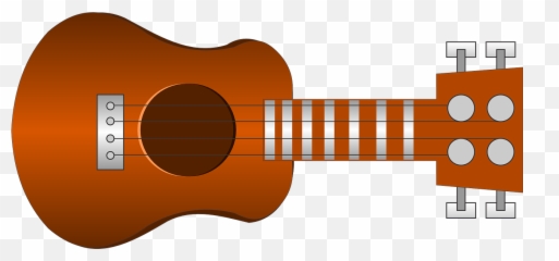 Guitare Banjo Music Country Western - Things With Color Brown Clipart Pencil And In Color Brown Png,Banjo Png