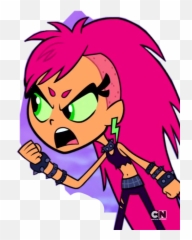 Starfire Goth Metal Freetoedit - Cartoon Transparent Starfire Png,Starfire Png