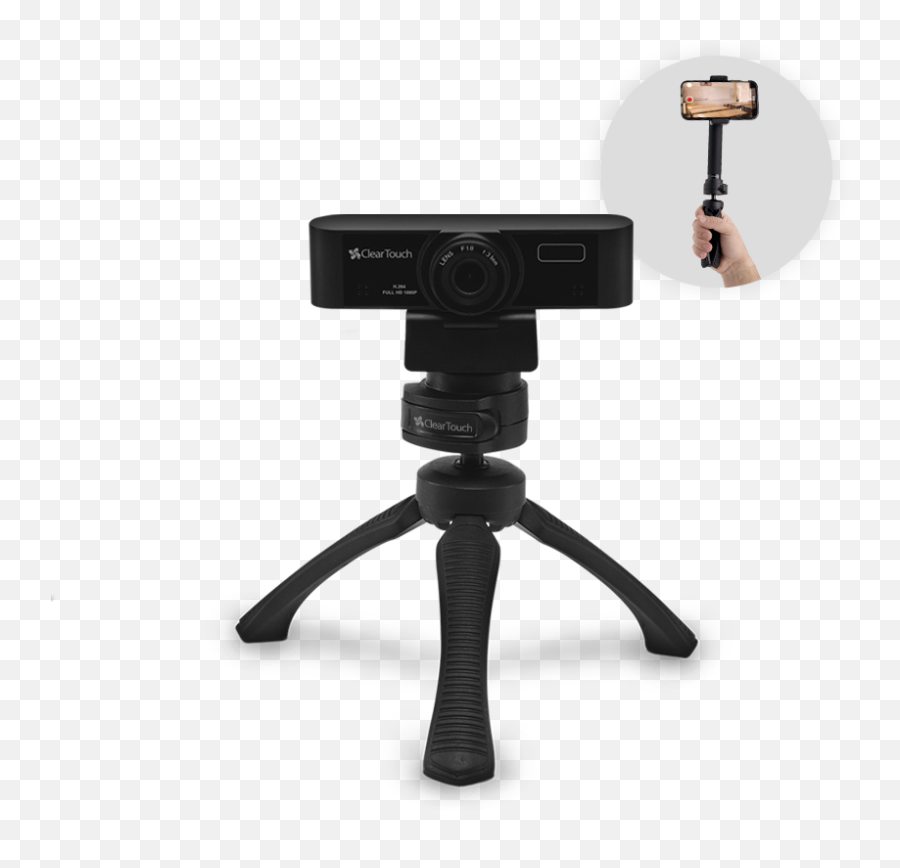 Clear Touch Tripod Accessories - Digital Camera Png,Tripod Png