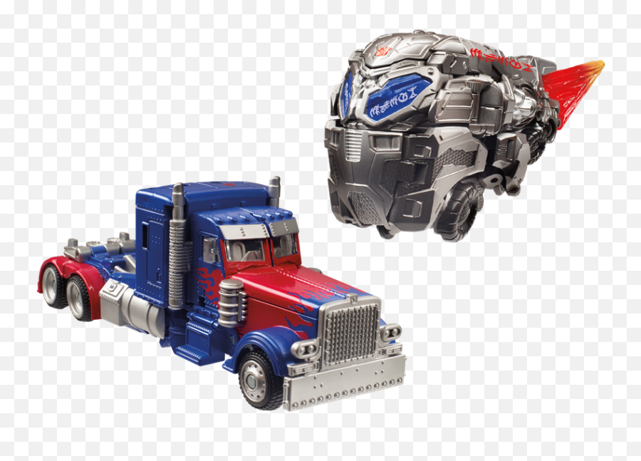 Mission To Cybertron Deluxe Optimus Prime 2 Pack U2013 Car - Transformer Optimus Prime Toy Truck Png,Optimus Prime Transparent