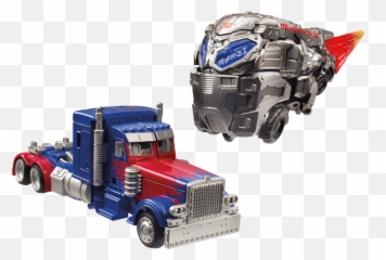 Mission To Cybertron Deluxe Optimus Prime 2 Pack U2013 Car - Transformer Optimus Prime Toy Truck Png,Optimus Prime Transparent