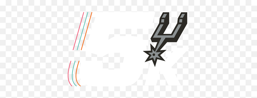 Spurs 5k San Antonio - Graphic Design Png,Spurs Logo Images