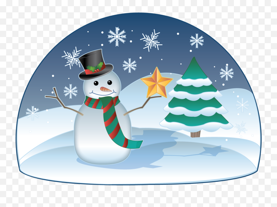 Clipart Snowman Winter Clip Art Christmas Images - Winter Scenes Clip Art Png,Snowman Clipart Transparent Background