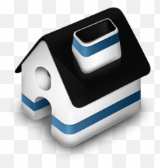 3d House Icon Png Clipart Image Iconbugcom - 3d Png