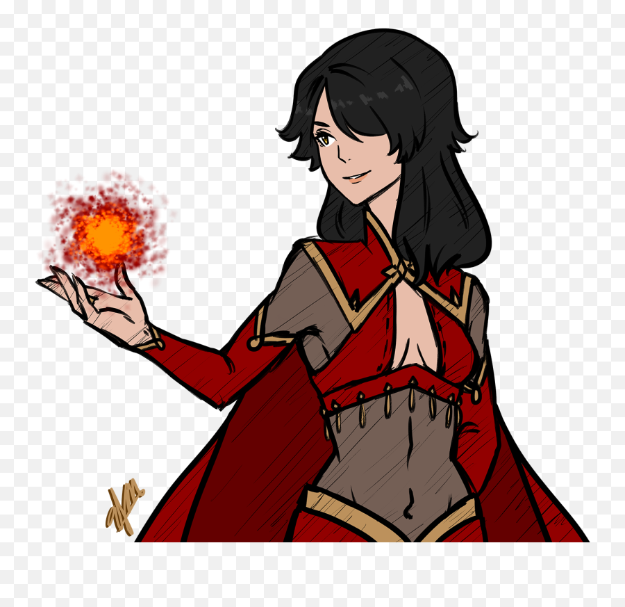 Pyrrha Nikos Fictional Character Human Hair Color Cartoon - Rwby Cinder Mage Png,Rwby Transparent