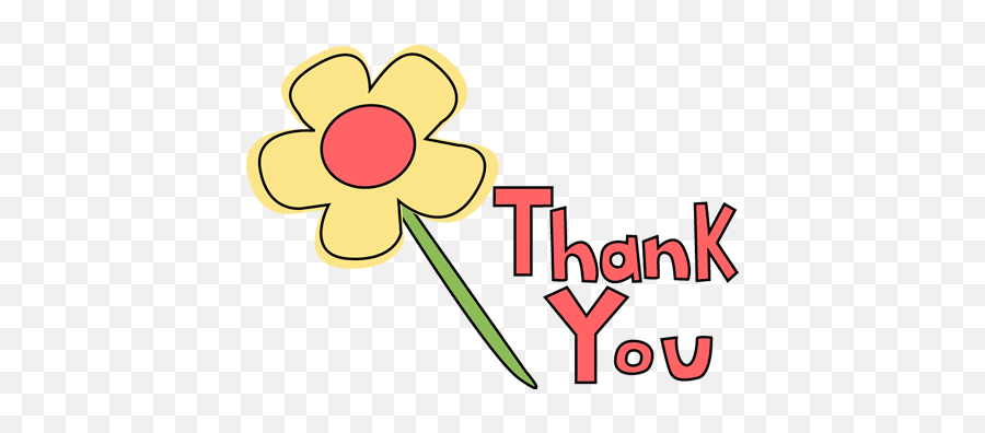 32 Thank You Flower Give Thanks Clip Art Clipartlook - Thank You Card Clipart Png,Give Thanks Png