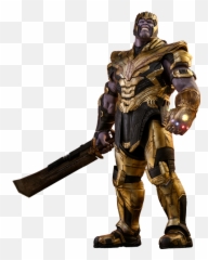 Thanos Scale Figure - Thanos Endgame Hot Toys Png,Thanos Helmet Png