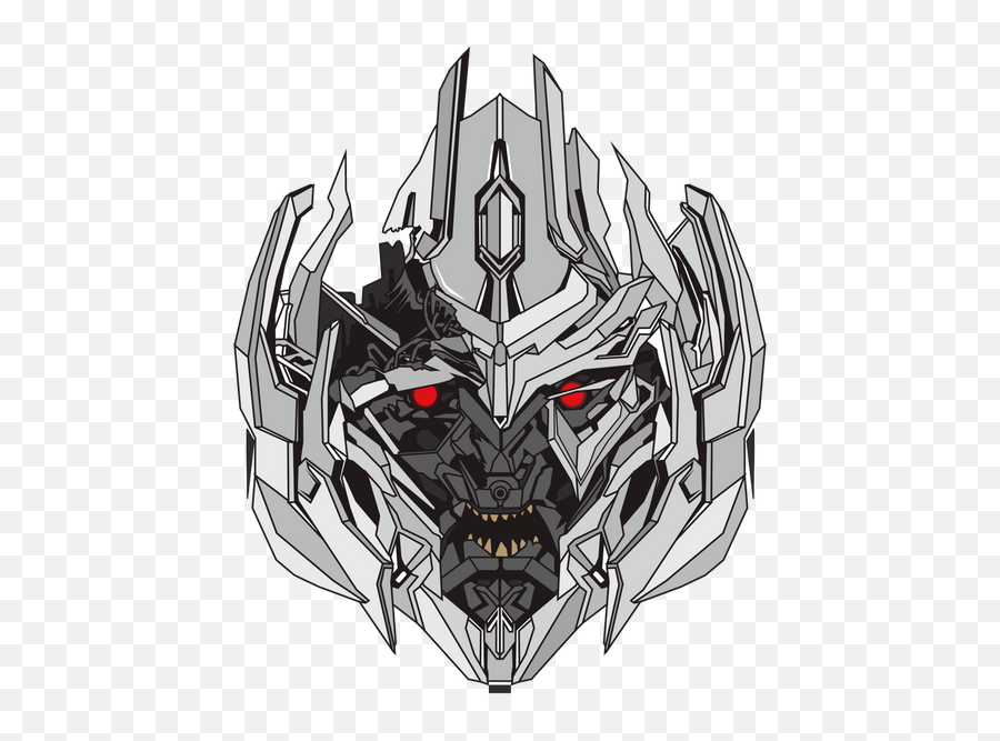 Transformers Megatron Art - Revenge Of The Fallen Megatron Cute Png,Megatron Logo