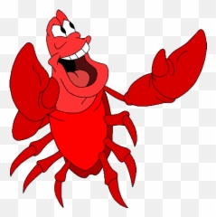 Sebastian The Crab Transparent - Little Mermaid Characters Transparent Png,Sebastian Png