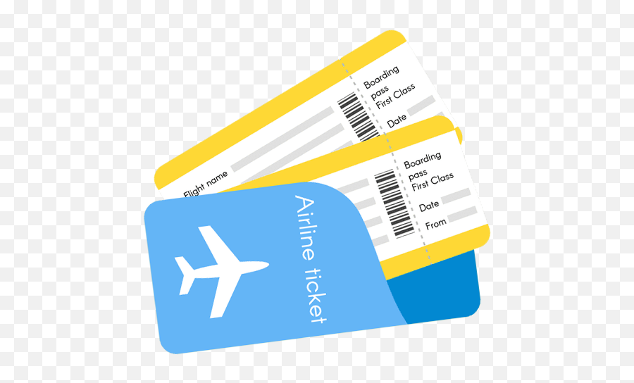 Jpg Download Airplane Ticket Clipart - Airline Tickets Airline Tickets Png,Tickets Png