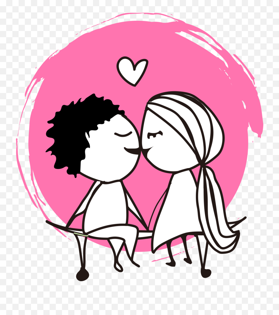 Couple Kissing Png Images Collection