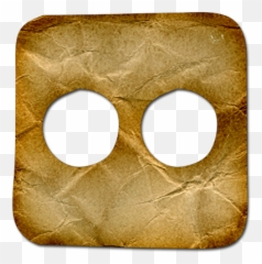 Square Flickr Icon Crumpled Paper Sets Ninja - png