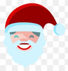 Claus Hat Merry Red Santa Smile Icon - Merry Christmas Png,Red Hat Icon
