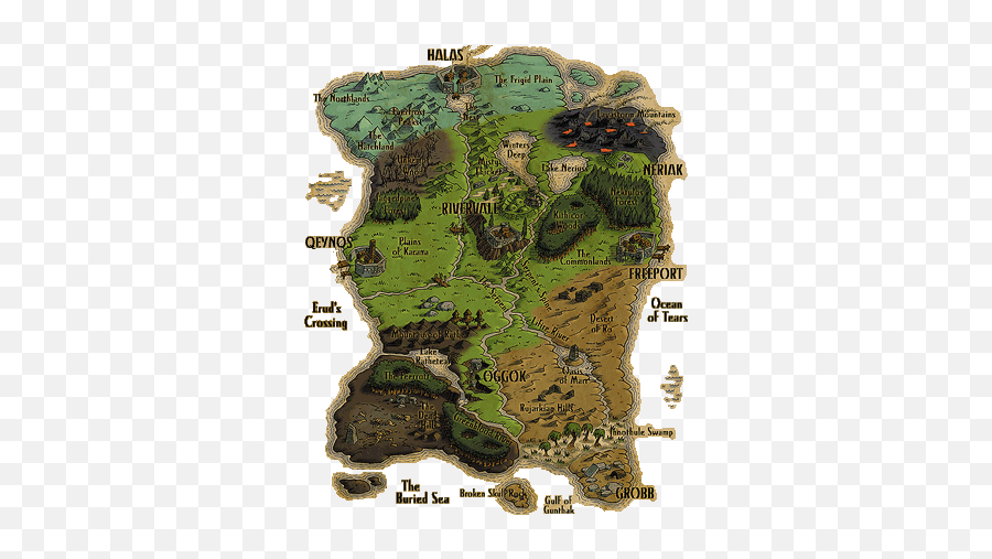 Everquest - Everquest Map Png,Everquest Icon
