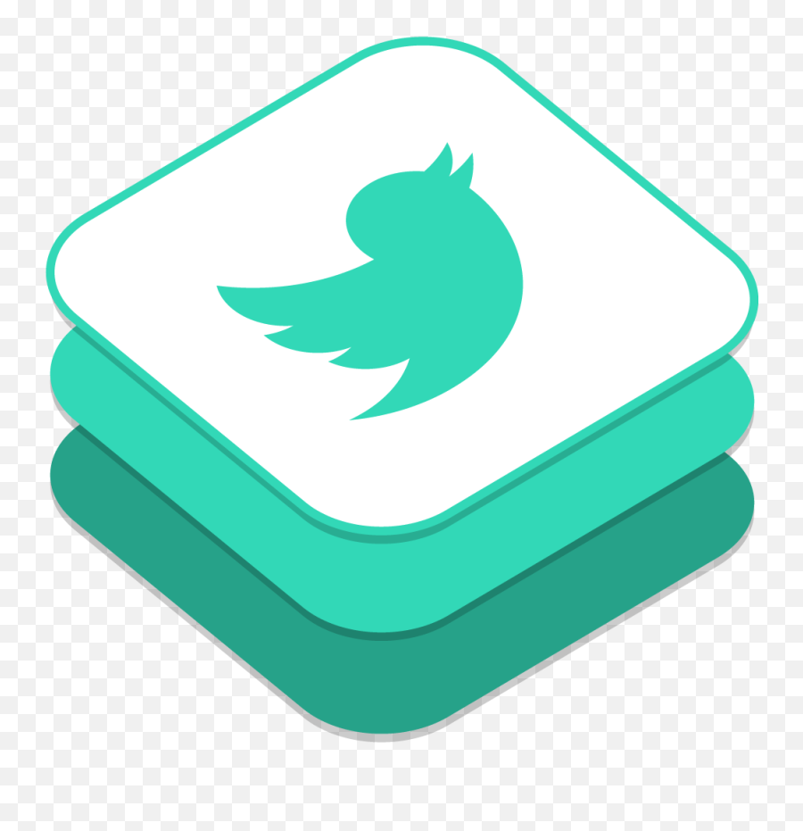 Twitter Icon Ios8 Style Social Iconset Designbolts - We Heart Png,Twitter Icon Png