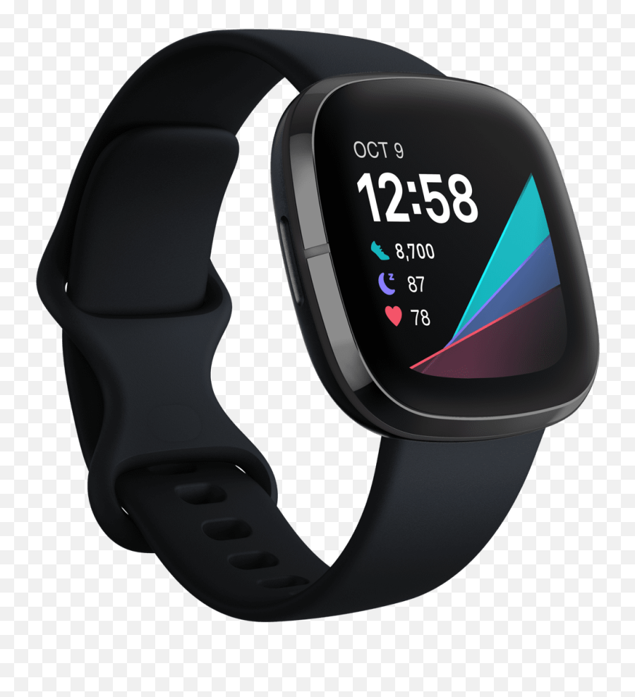 With The Apple Watch Series 4 - Fitbit Sense Carbon Graphite Stainless Steel Fb512bkbk Png,Jawbone Icon Bluetooth Instructions