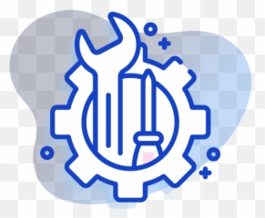 Professional Photo Editing Service Provider Starts 020 - White Gear Icon png
