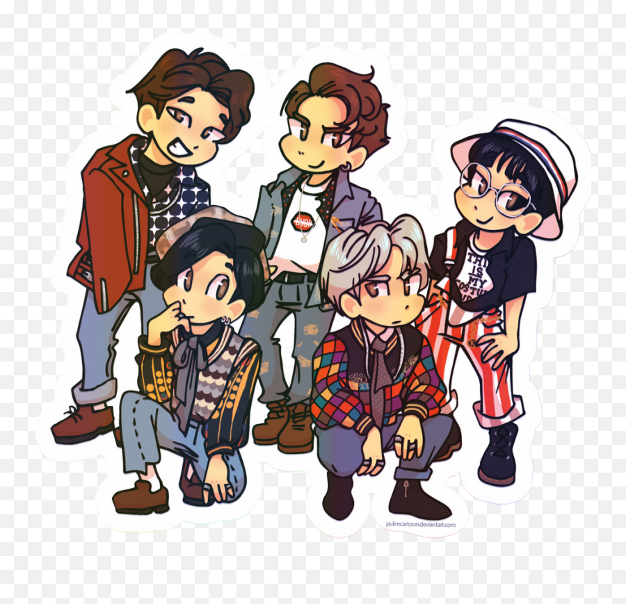 Guess The K - Pop Group From Fan Art Quiz By Erinreneewaters Shinee Fan Art Png,Icon Pop Quiz Bands