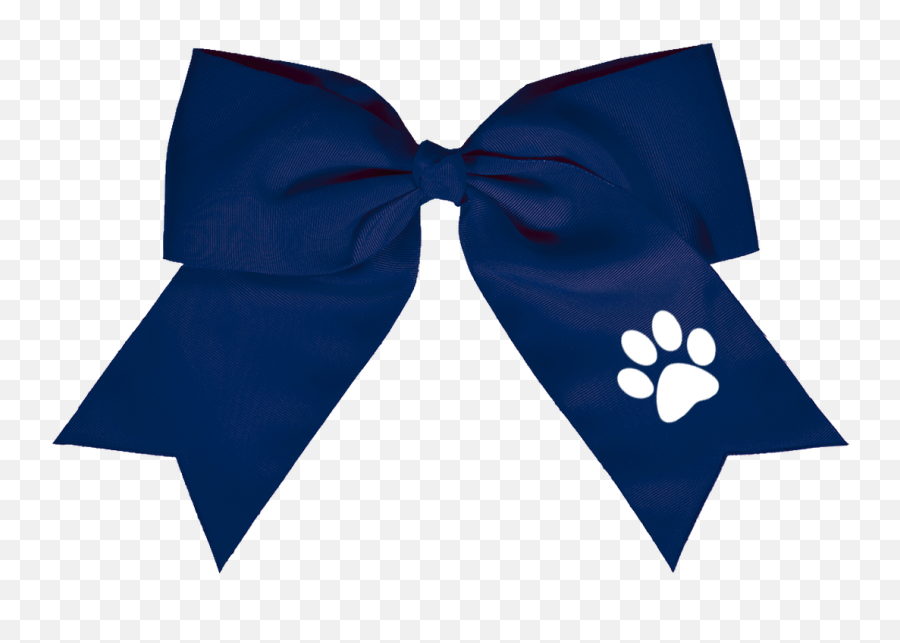 Ofms Cheer Hair Bow Paw - Black White Cheer Bow Png,Nitro Icon Cleats