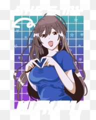 Cute Shes My Waifu Anime Girl Kawaii Womenu0027s T - Shirt for Art png