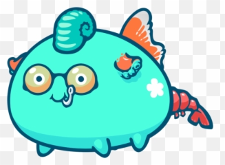 Team Thanos Axie Infinity - Aqua Chitin Jump png