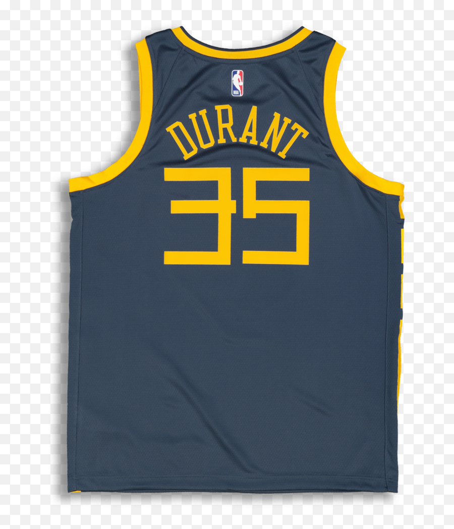 Golden State Warriors Kevin Durant 35 - Sports Jersey Png,Kevin Durant Png Warriors
