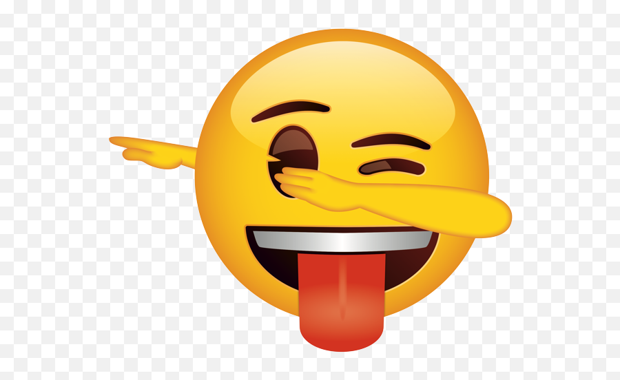 Emoji U2013 The Official Brand Dabbing Face With Tongue Out - Winking Emoji Png,Tongue Out Emoji Png