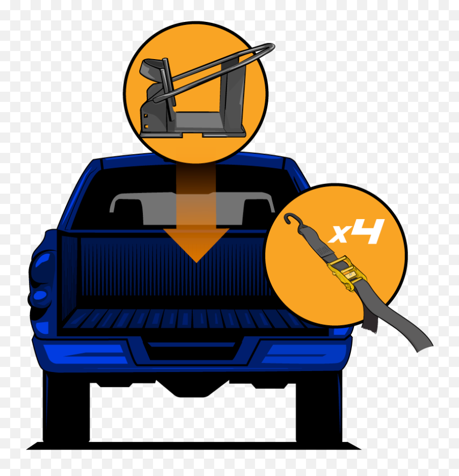 How To Load Motorcycle Into A Truck - Language Png,Delorean Icon