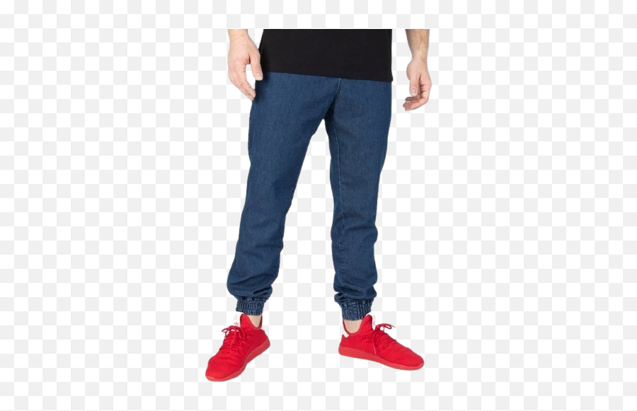 Newbadline Jeans Jogger Pants Icon Dark Blue - Straight Leg Png,Icon Denim Jeans