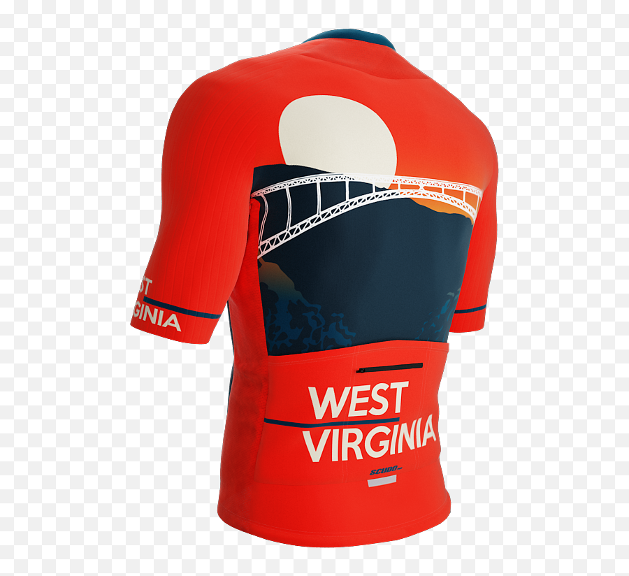 Scudopro Pro - Elite Short Sleeve Cycling Jersey West Virginia For Adult Png,Virginia Icon