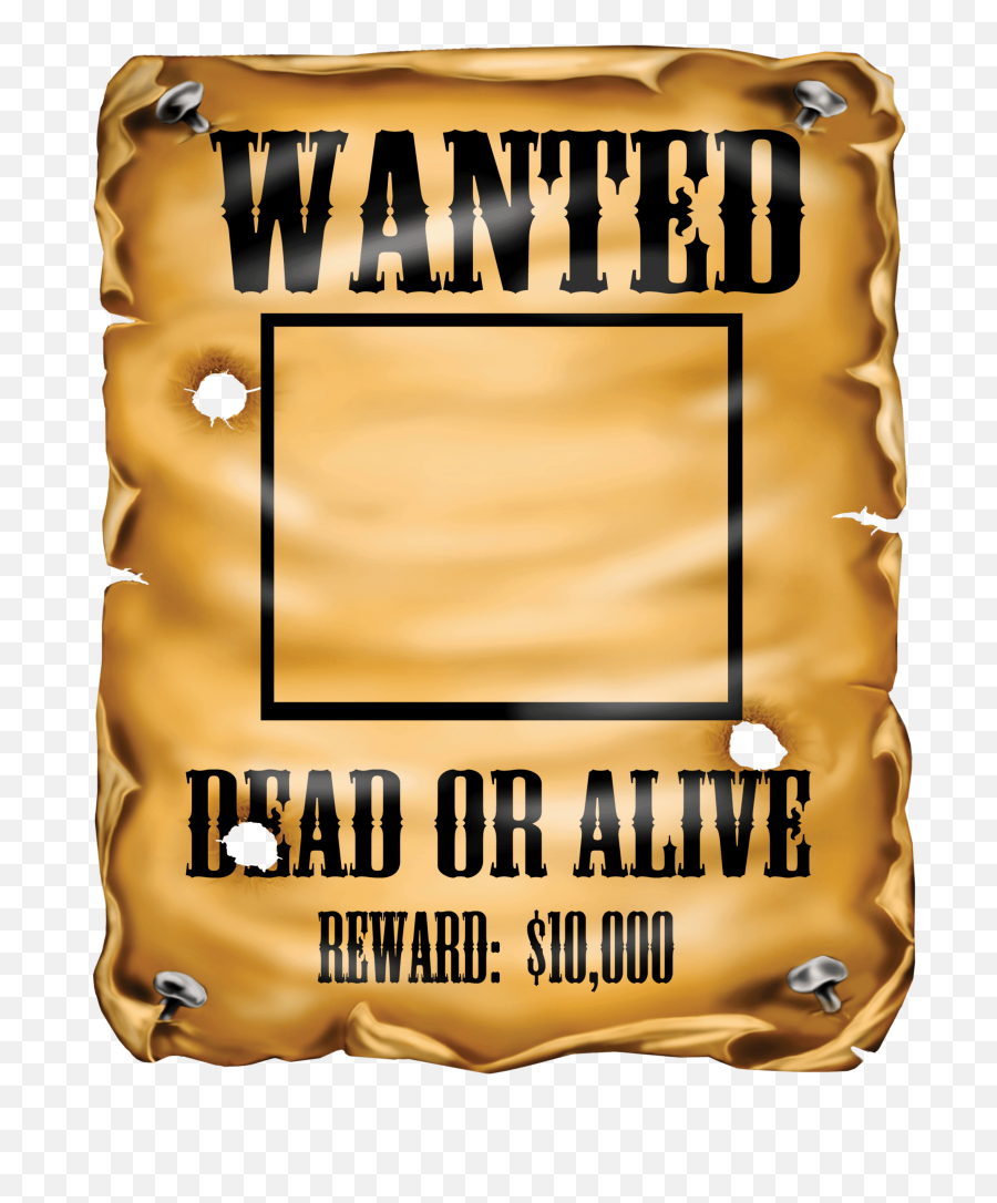 Most Wanted Poster Clipart Cowboy Wanted Poster Template Png Wanted Poster Png Free Transparent Png Images Pngaaa Com