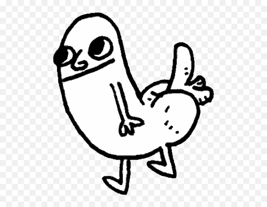 Dickbutt Stiker Freetoedit - Nigel Thornberry Dickbutt Png,Dickbutt Png