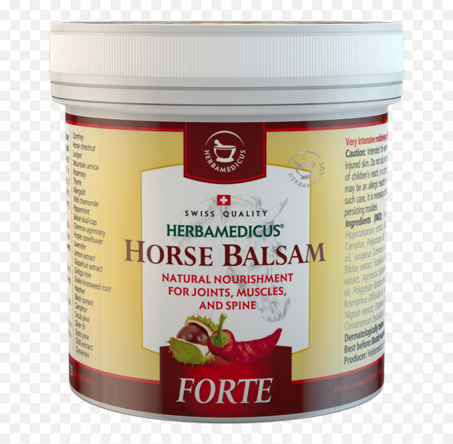 Horse Balsam Forte Warming - 250 Ml Herbamedicus Horse Balsam Warming Png,Muscles Png