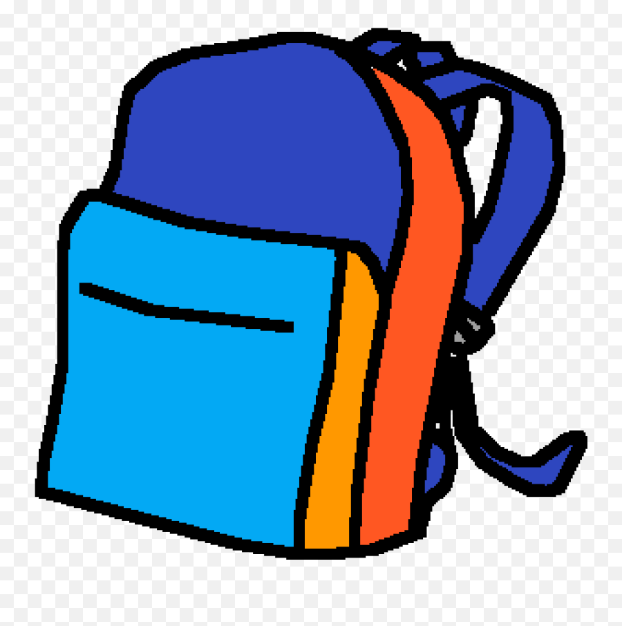 Easy Drawing Of School Bag Clipart - School Bag Drawing Png,Uwu Png