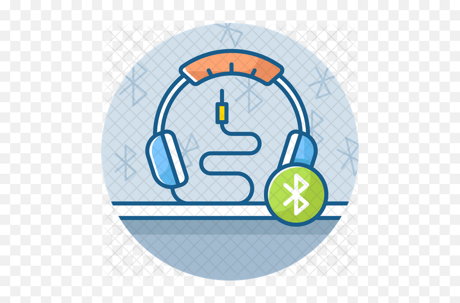 Bluetooth Headphones Icon Of Colored - Clip Art Png,Headphones Icon Png