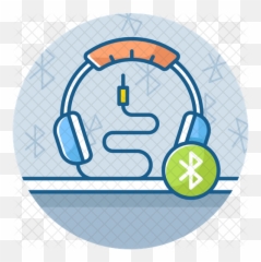 Bluetooth Headphones Icon Of Colored - Clip Art Png,Headphones Icon Png