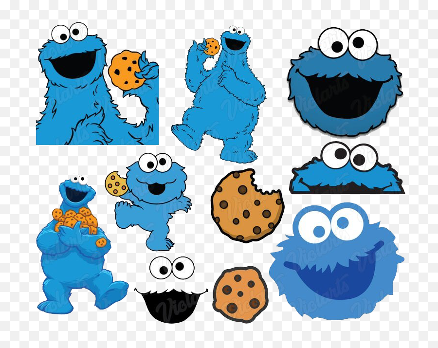 Cookie Png And Vectors For Free - Clipart Cookie Jar Cookie Monster,Cookie Monster Png