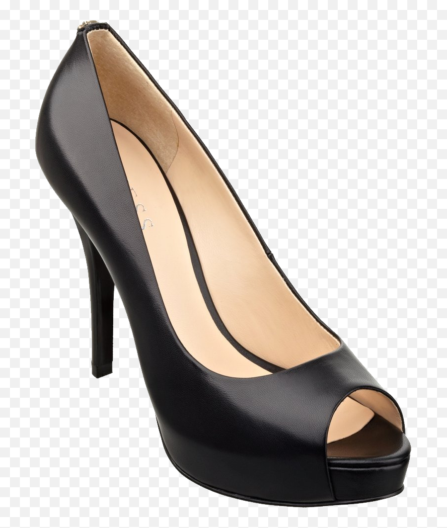 Black Heel Shoe Free Png Download - Black Shoes Women Png,Shoes Transparent Background