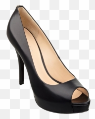 Black Heel Shoe Free Png Download - Black Shoes Women Png,Shoes Transparent Background